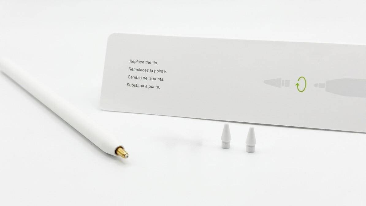 Puntas para el Apple Pencil - Par Blancas
